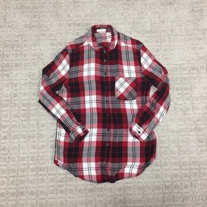 Garage Plaid Button Up